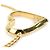Bracciale con charm dorato Prada D'oro - vista 3