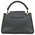 Borsa a tracolla in pelle Louis Vuitton Capucines MM Nero - vista 3