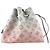Borsa Louis Vuitton Monogram Mahina Bella Rosa Bianco