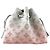 Borsa Louis Vuitton Monogram Mahina Bella Rosa Bianco - vista 3