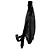 Borsa a tracolla in pelle nera Guccissima Gucci Nero - vista 2