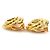 Orecchini a clip in metallo dorato Chanel D'oro - vista 3