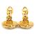 Orecchini a clip in metallo dorato Chanel D'oro - vista 6