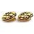 Orecchini a clip dorati Chanel D'oro - vista 3