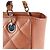 Borsa Chanel PST in pelle di vitello granulata rosa - vista 6