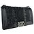 Borsa a tracolla Chanel Boy in pelle nera Nero - vista 11