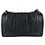 Borsa a tracolla Chanel Boy in pelle nera Nero - vista 3