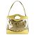 Borsa in pelle e vinile Chanel Giallo