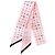 Chanel Seidentuch in Rosa mit CC-Logo Pink