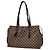 Borsa Tote Louis Vuitton Chelsea Marrone Damier ebene