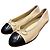 Chanel Ballerine Bicolore in Pelle - 38,5 Nero Beige
