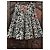 Falda midi estampada floral Tara Jarmon Negro Blanco - vista 4