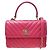 Chanel Trendy CC Top Handle Chevron Lambskin Medium Rosa