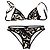 Bikini Monogram Louis Vuitton Negro Beige