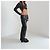Autre Marque Sarah Pacini Asymmetrischer Strick-Bolero Schwarz Grau - Ansicht 2
