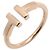 Anello T Wire di Tiffany & Co. in oro rosa 18K D'oro