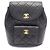 Zaino Chanel Matelassé Turnlock Chain Nero