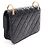 Borsa a Spalla Chanel Matelassé Small Flap Nero - vista 2