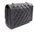 Borsa a Spalla Chanel Matelassé Diana Flap Nero - vista 2