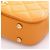 Borsa Chanel Matelassé Top Handle 2-Way Shoulder Bag Arancione - vista 6