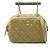 Bolsa Bowling Mini Matelassé Chanel Caqui