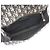 Borsa a tracolla Christian Dior 30 Montaigne Oblique Jacquard Nero Beige Blu navy - vista 3