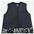 Chaleco Weekend Max Mara de lana y piel de cordero cosido a mano – Fabricado en Italia Gris Gris antracita - vista 4