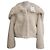 Jacquemus La Veste Piloni Shearling Beige