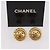 Orecchini CHANEL COCO Mark in metallo color oro CC Auth 191418V - vista 14