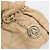 Borsa con coulisse e catena Christian Dior in pelle beige e oro Auth BA13968A D'oro - vista 10