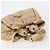 Borsa con coulisse e catena Christian Dior in pelle beige e oro Auth BA13968A D'oro - vista 6