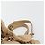 Borsa con coulisse e catena Christian Dior in pelle beige e oro Auth BA13968A D'oro - vista 8