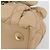 Borsa con coulisse e catena Christian Dior in pelle beige e oro Auth BA13968A D'oro - vista 9