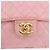 CHANEL Mini Matelasse 18 Chain Shoulder Bag Canvas Pink Gold CC Auth 191614 Rosa D'oro - vista 18