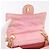 CHANEL Mini Matelasse 18 Chain Shoulder Bag Canvas Pink Gold CC Auth 191614 Rosa D'oro - vista 20