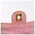 CHANEL Mini Matelasse 18 Chain Shoulder Bag Canvas Pink Gold CC Auth 191614 Rosa D'oro - vista 22
