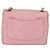 CHANEL Mini Matelasse 18 Chain Shoulder Bag Canvas Pink Gold CC Auth 191614 Rosa D'oro - vista 3