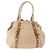 PRADA Tote Bag Leder 2way Beige Gold Auth bs36021 Golden - Ansicht 3