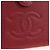 CHANEL COCO Mark Langgeldbörse Caviar Leder Rot Gold CC Authentisch 190496M Golden - Ansicht 17