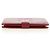 CHANEL COCO Mark Langgeldbörse Caviar Leder Rot Gold CC Authentisch 190496M Golden - Ansicht 5