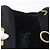 Borsa a tracolla Salvatore Ferragamo Gancini in scamosciato nero e oro Auth 191696 D'oro - vista 19