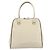 PRADA Tote Bag Leder Beige Silber Auth ka5123 - Ansicht 13