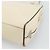 PRADA Tote Bag Leder Beige Silber Auth ka5123 - Ansicht 16