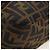 FENDI Zucca Canvas Mamma Baguette Bolsa de Ombro Preto Marrom Auth 191291SAV - vista 15