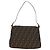 FENDI Zucca Canvas Mamma Baguette Bolsa de Ombro Preto Marrom Auth 191291SAV - vista 2