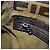 FENDI Zucca Canvas Mamma Baguette Bolsa de Ombro Preto Marrom Auth 191291SAV - vista 24