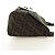 FENDI Zucca Canvas Mamma Baguette Bolsa de Ombro Preto Marrom Auth 191291SAV - vista 4
