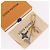 LOUIS VUITTON Portachiavi CaleidoV Metallo Oro Argento M67377 LV Auth 191624M - vista 12