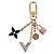 LOUIS VUITTON Portachiavi CaleidoV Metallo Oro Argento M67377 LV Auth 191624M - vista 13