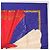 Hermès HERMES Carré 90 Foulard "Souvenirs de Paris" Seta Blu Beige Auth 191677 - vista 4